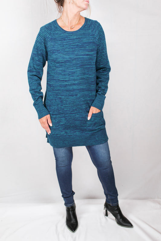 19F4100-T - Teal Combo - Sweater A1021 - Pack