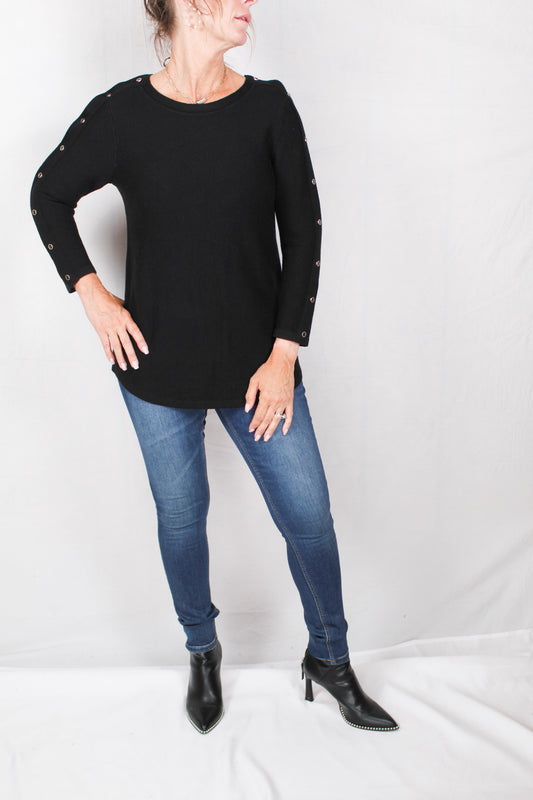 48653R-B - Black - Pullover A1050 - Pack