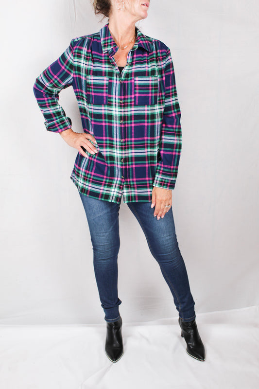 BBMW842-A - Anthracite Combo - Plaid Shirt A1389 - Pack