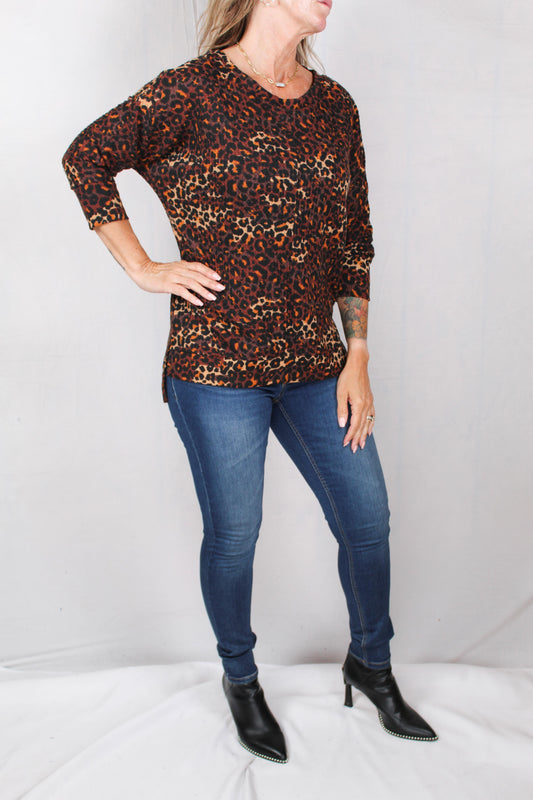 FP35777-C - Camel - 3A - Dolman High Low Top - Plus A1439 - Pack