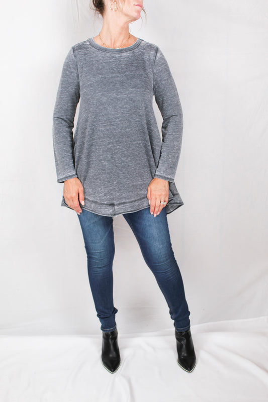 GS00205-C - Caviar - Uneven Hem Tunic A1458 - Pack