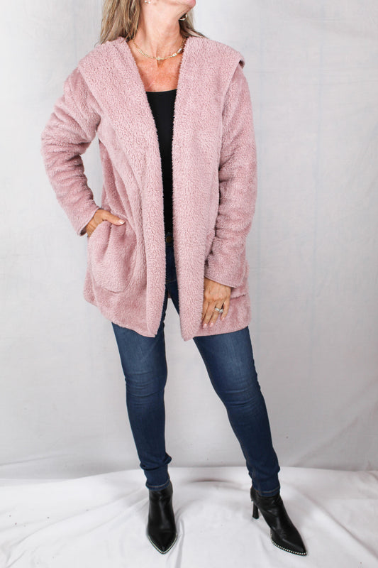 SR2641W-M - Mauve Hooded Wrap - Plus A1682 - Pack