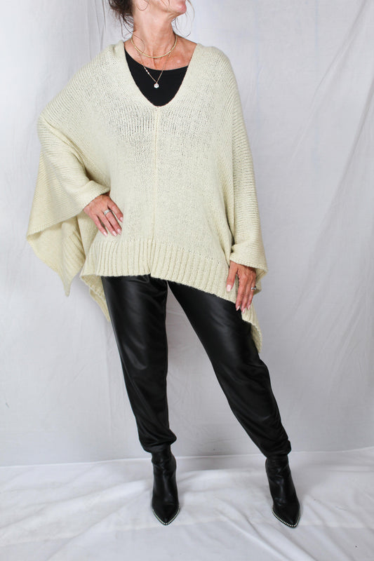 KMP119-B - Beige - Poncho A2039 - Pack