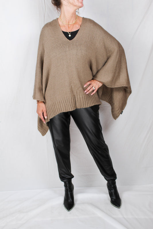 KMP119-T - Taupe - Poncho A2040 - Pack