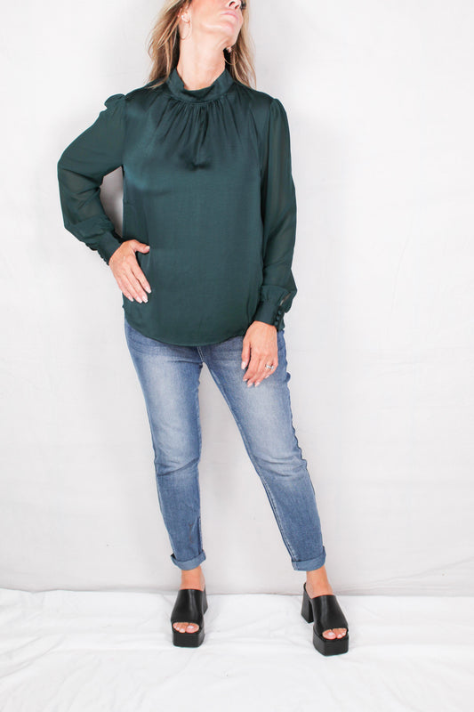 MT81H39K1-P - Pine - Long Sleeve Blouse A2689 - Pack