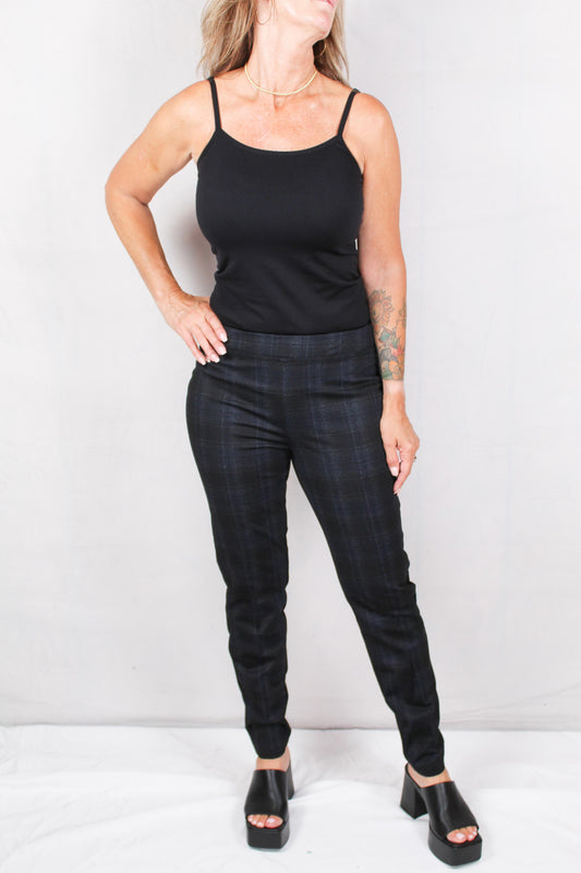 NP8129UK5-B - Black/Blue/Grey - Compression Print Pant A2805 - Pack