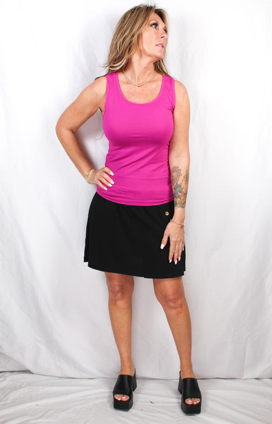 MS35729SD-F - Fuchsia - Scoop Neck Tank A2816 - Pack