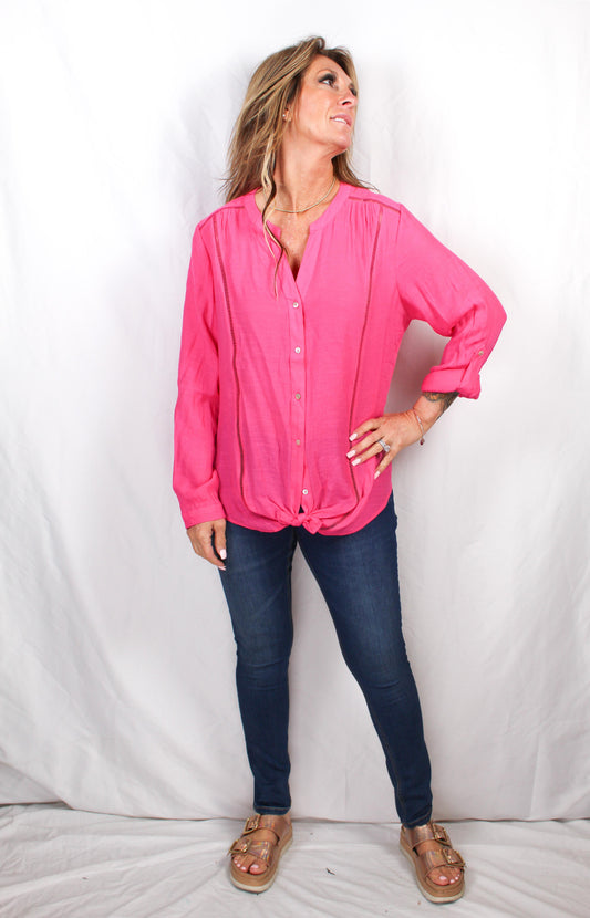 MT81JQ2N7-F - Fandango - 3/4 Sleeve Blouse A2972 - Pack