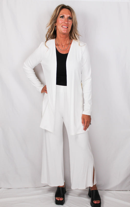 K682321-W - White - Cardigan Rib A3161 - Pack