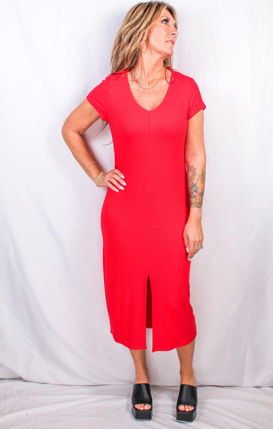 C11179-L - Lychee - Cap Sleeve Dress A3192 - Pack
