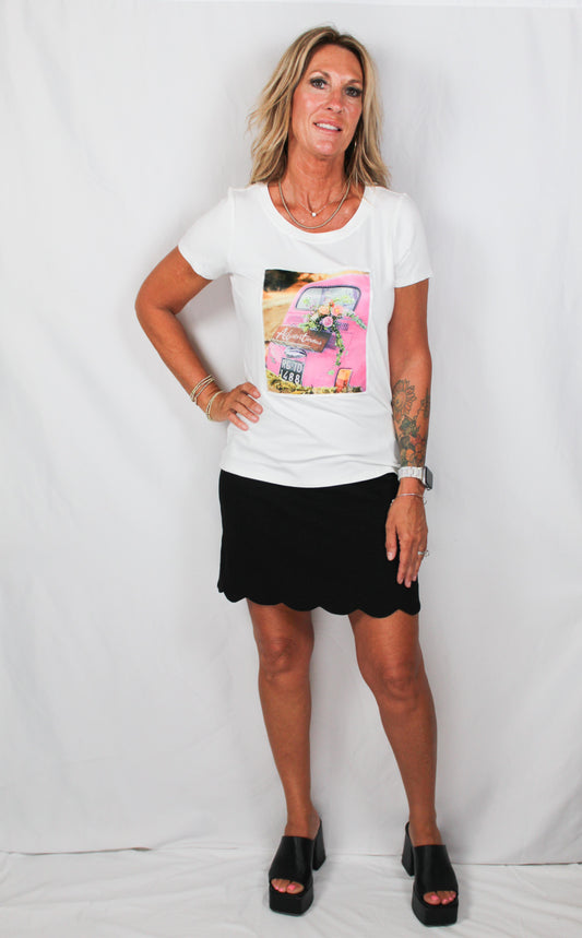K612309-B - Bone - Short Sleeve T-Shirt A3215 - Pack