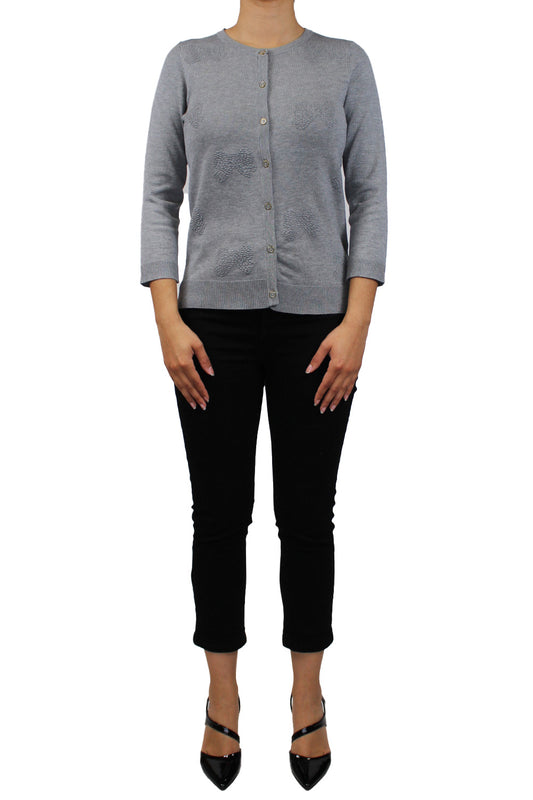 CGSW01705M-C - Charcoal - Bow Cardigan A3585 - Pack