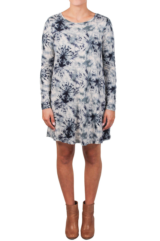A386401G03-B -  - Long Sleeve Dress Floral A3606 - Pack