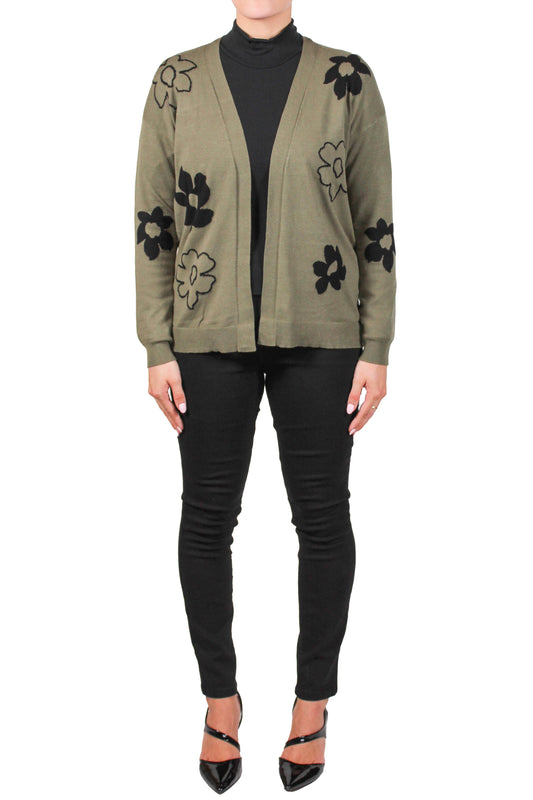 NS1448-O -  - Floral Long Sleeve Cardigan A3610 - Pack