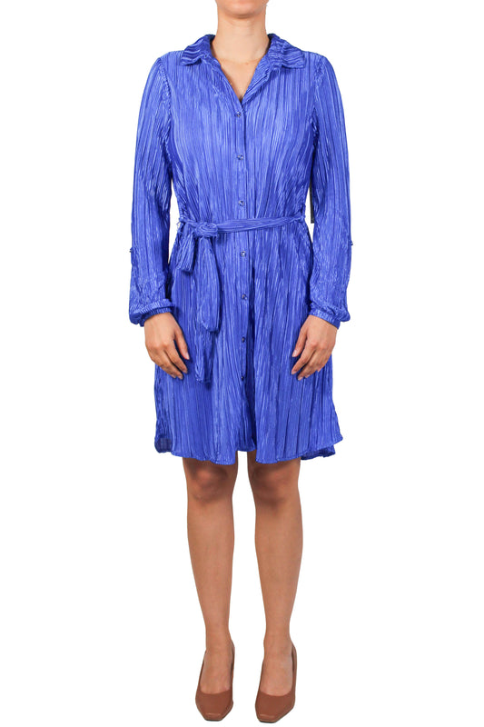 EJ011CT66-D -  - Printed Shimmer Plisse Dress A3631 - Pack