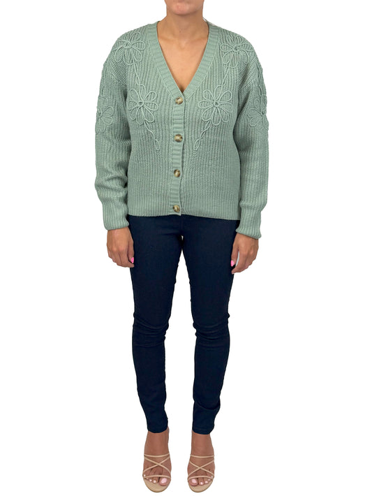 HAI3760-D -  - Flower Soutache Cardigan A3636 - Pack