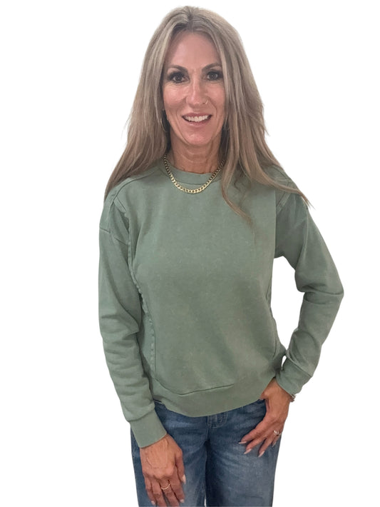 NK1532KC-S -  - Crew Neck with Reverse Seam Detail A3787 - Pack