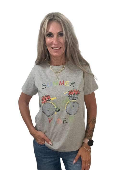 NK1562-G -  - Short Sleeve Summer Vibes T-Shirt A3804 - Pack