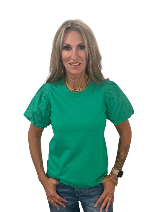 NK1576-A - Apple - Short Sleeve Knit Top A3892 - Pack