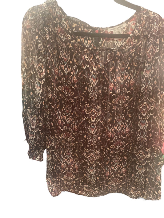 LH3805-M - Multi 4277 - Chiffon Print Blouse A2682 - Pack