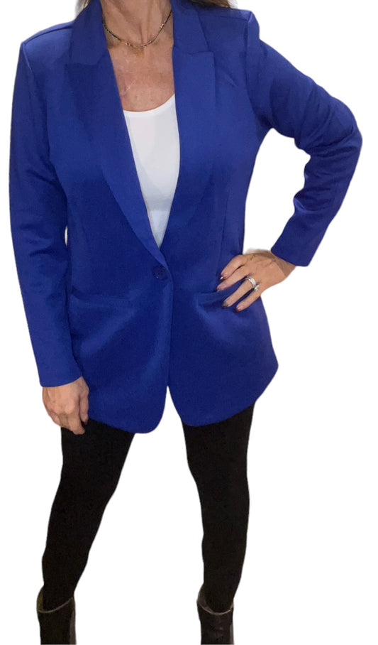 SC2063-C - Cobalt - 1 Button - 2 Pocket Blazer A2898 - Pack