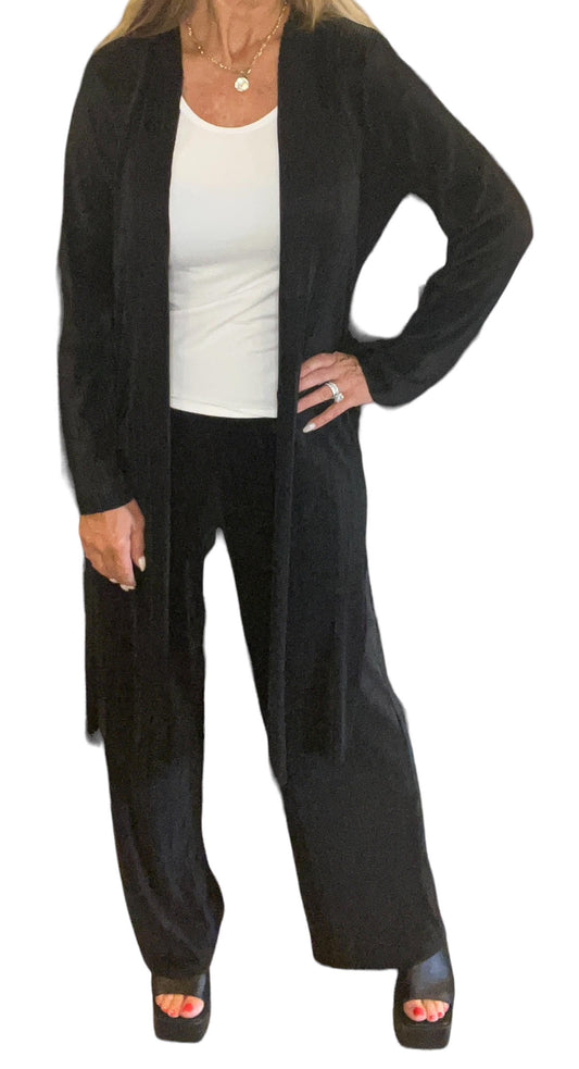 K152318F-B - Black - Wide Leg Pant A2902 - Pack