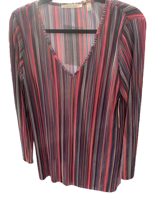 K142348-A - Autumn Multi - Tunic Top - Long Sleeve - V-Neck A2903 - Pack