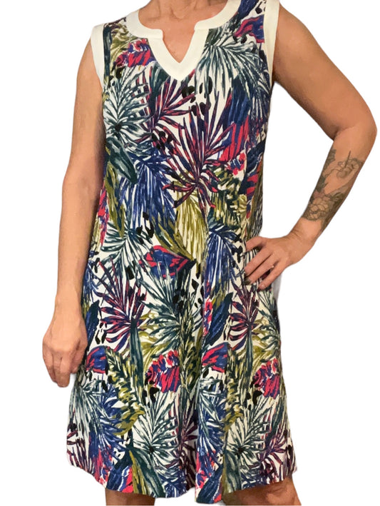 L7806BF-L - Lapis - Plisse Sleeveless Dress A3038 - Pack