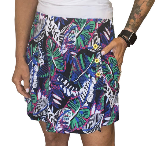 MN11602-1A-V - Vibrant Green Combo - Pull on Skort A3062 - Pack
