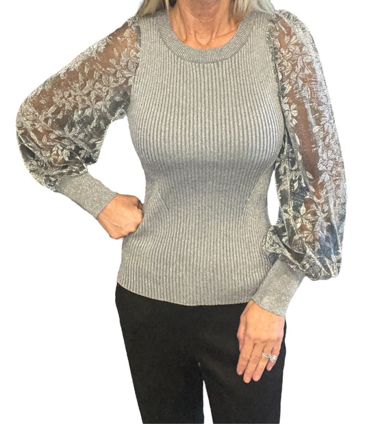 HAH2360-S - Silver - Metal Sleeve Pullover A3294 - Pack