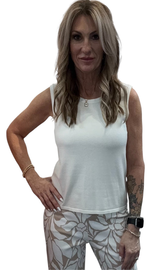 NS2254-IV - Ivory - Sleeveless Tank A3751 - Pack