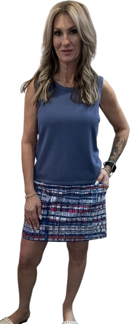 NS2254-I - Indigo - Sleeveless Tank A3754 - Pack