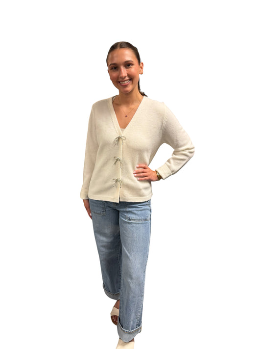 ST81XAI4-C -  - Bow Sweater V-Neck A3965 - Pack