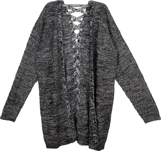 2523535X-B - Lattice Back Cardigan A1123 - Pack