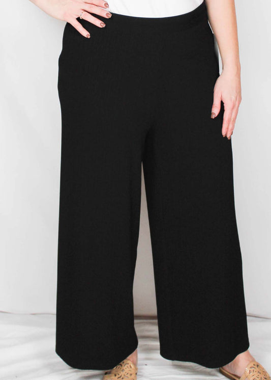 NA819H6Q4-B - Black - Ankle Pant Ottoman A1487 - Pack