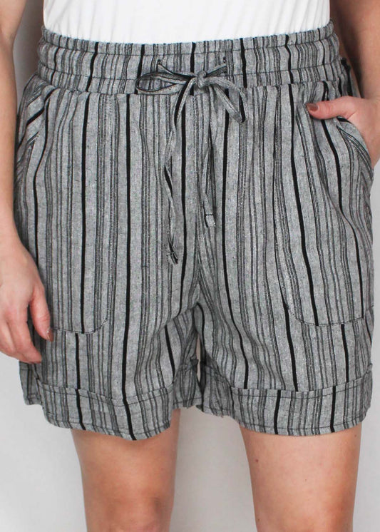 WS260LN-B - Black ( ST005 ) - Short Stripe Cuff A1877 - Pack