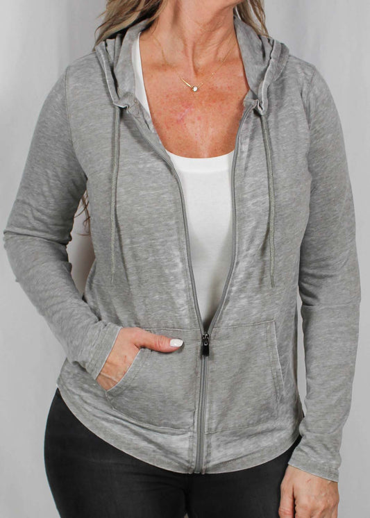 K322117-O - Olive - Zip Front Hoodie A1952 - Pack