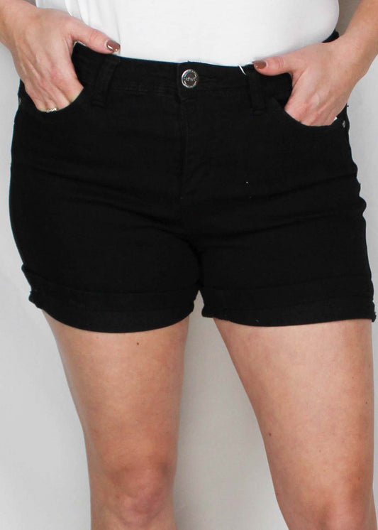 MS26577-MS6 - Black - Denim Short A2454 - Pack