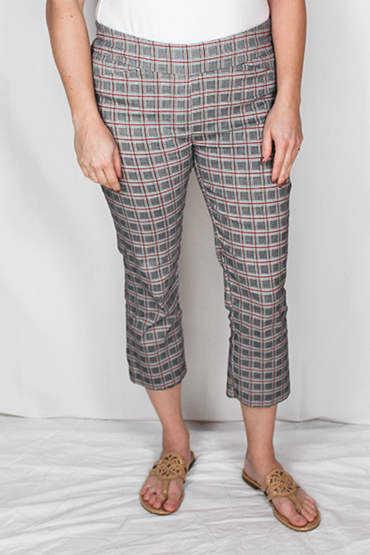 MD4109M-RP - Red Plaid - plaid 22" crop  - A479 - Pack
