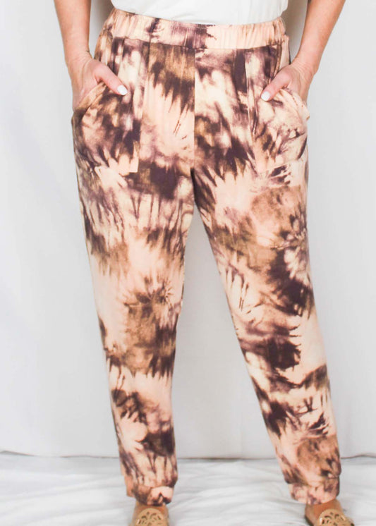 NA819Q6U3-B - Brown / Brick Slim Leg Jogger A935 - Pack