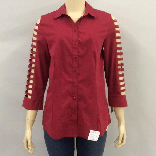 ST81F6W04K-G - Garnet Cage Sleeve Shirt A1341 - Pack