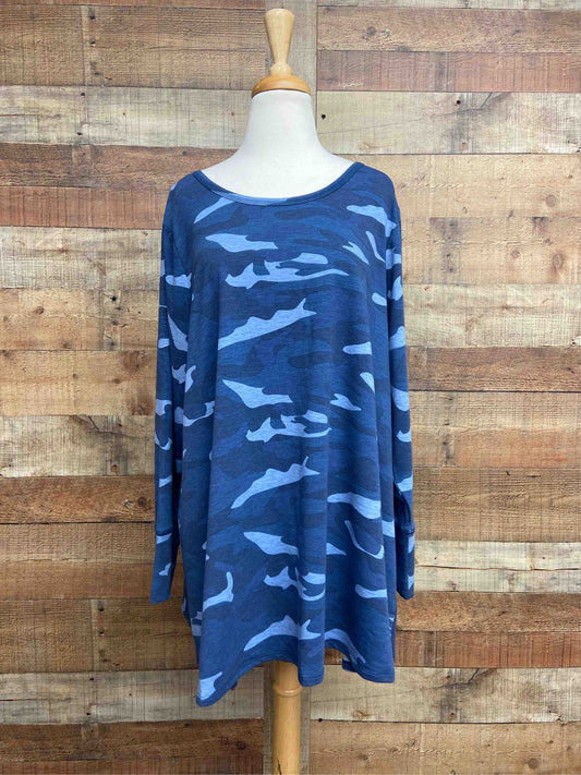 Z1W261W-B - Blue Camo - Swing Tunic A692 - Pack